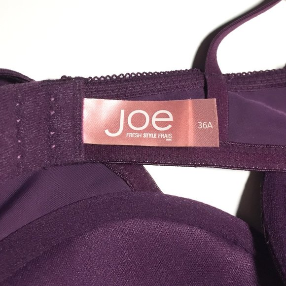 🍒5/$20🍒Joe Fresh Royal Purple Lace Bra - Picture 4 of 4